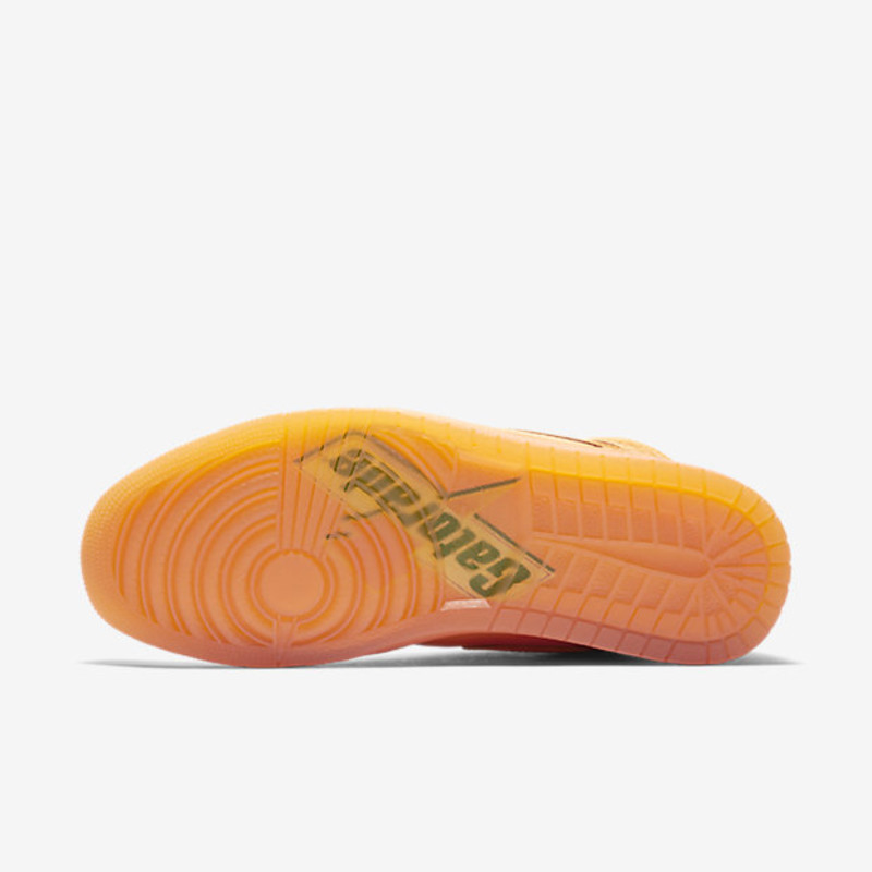 Nike jordan hot sale gatorade orange